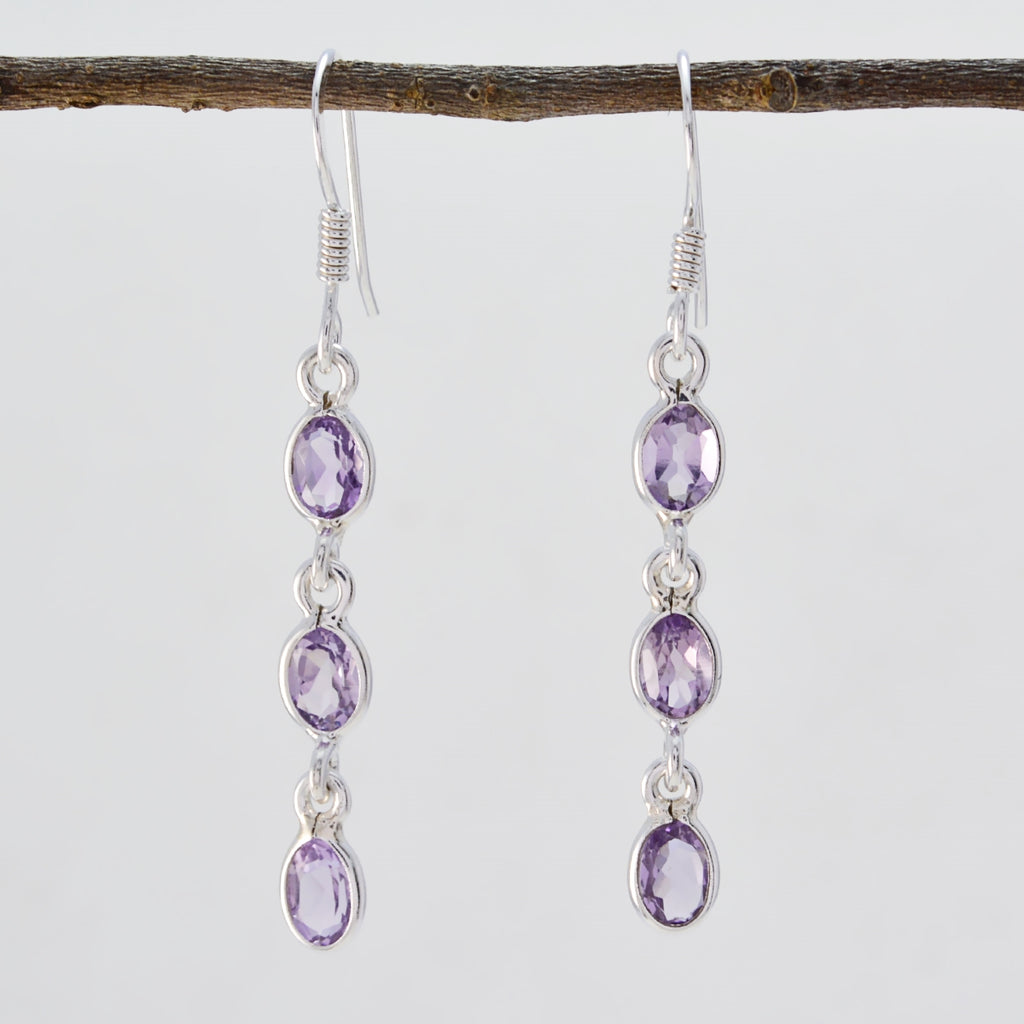 Amethyst-Egyptian-Chloe-multiple-Dangle-Purple-925-Sterling-Silver-Earring