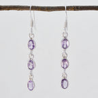 Amethyst-Egyptian-Chloe-multiple-Dangle-Purple-925-Sterling-Silver-Earring