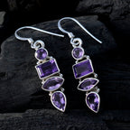Amethyst-Spanish-Emily-multiple-Dangle-Purple-925-Silver-Earring