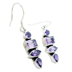Amethyst-Spanish-Emily-multiple-Dangle-Purple-925-Silver-Earring