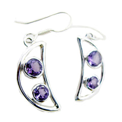 Amethyst-French-Nayara-multiple-Dangle-Purple-Silver-Earring