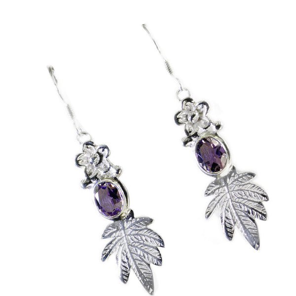 Amethyst-Russian-Paula-multiple-Stud-Purple-Silver-Earring