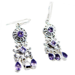 Amethyst-Moroccan-Pilar-multiple-Dangle-Purple-Sterling-Silver-Earring