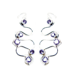 Amethyst-Egyptian-Rebeca-multiple-Dangle-Purple-Sterling-Silver-Earring