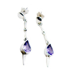 Amethyst-American-Renata-multiple-Stud-Purple-925-Silver-Earring