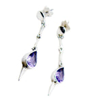 Amethyst-American-Renata-multiple-Stud-Purple-925-Silver-Earring