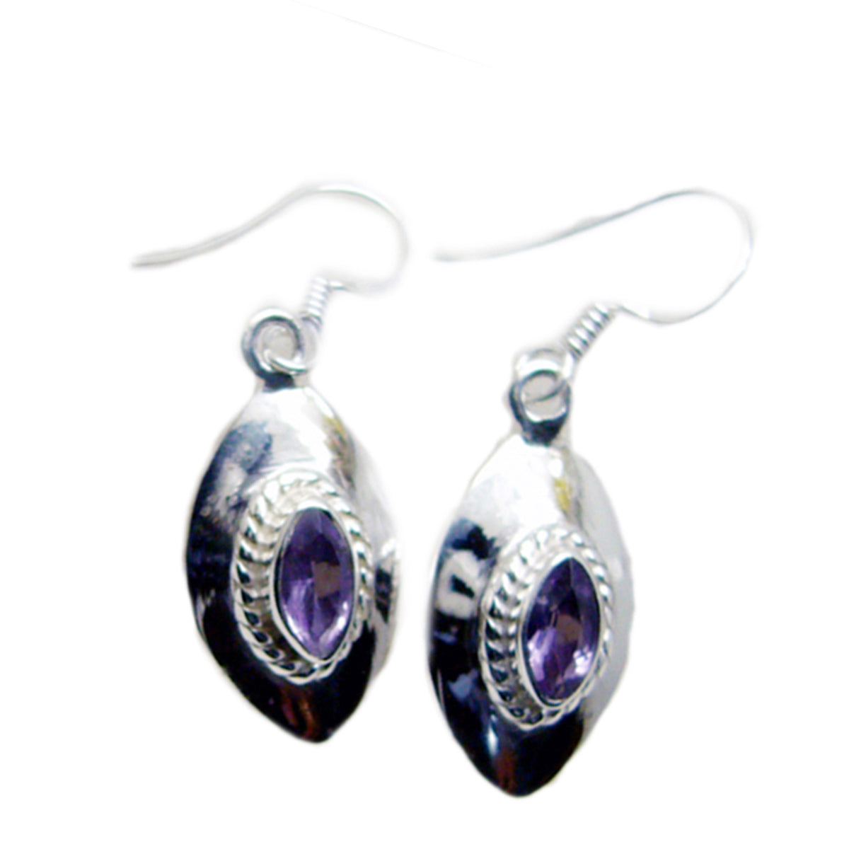 Amethyst-Middle-Eastern-Valentina-multiple-Dangle-Purple-925-Silver-Earring Hoofdafbeelding