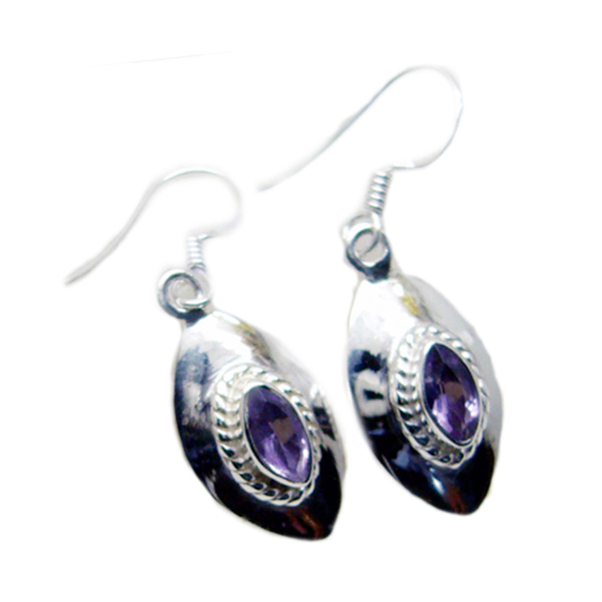 Amethyst-Middle-Eastern-Valentina-multiple-Dangle-Purple-925-Silver-Earring
