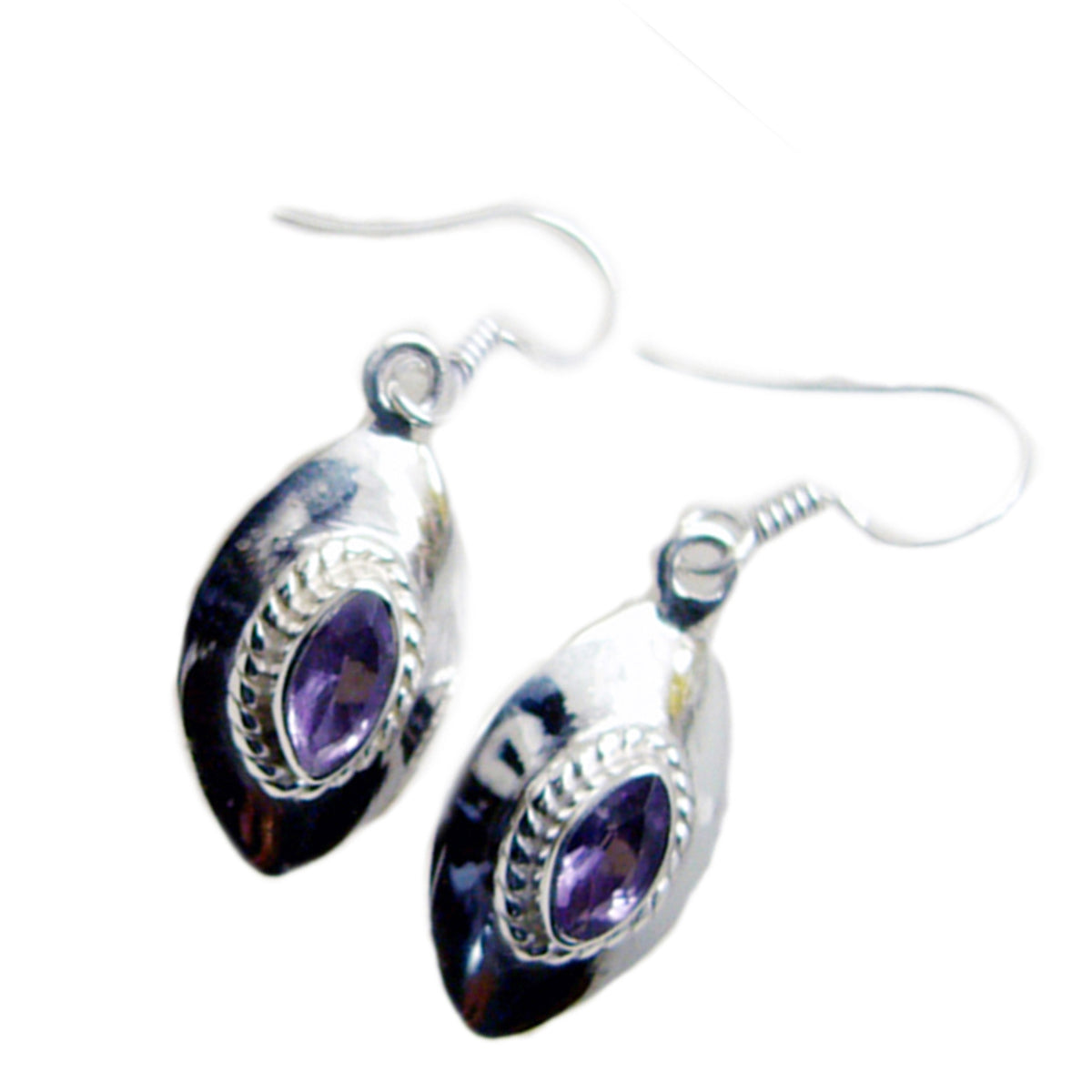 Amethyst-Middle-Eastern-Valentina-multiple-Dangle-Purple-925-Silver-Earring