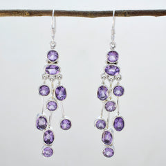 Amethyst-Mexican-Victoria-multiple-Dangle-Purple-Sterling-Silver-Earring
