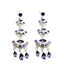 Amethyst-Australian-Aaliyah-multiple-Stud-Purple-925-Silver-Earring