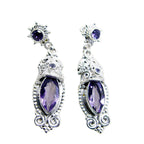 Amethyst-Spanish-Abigail-multiple-Stud-Purple-92.5-Silver-Earring