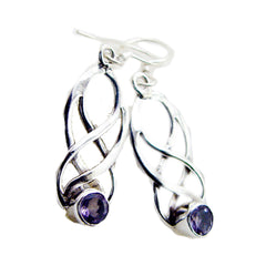 Amethyst-Korean-Audrey-multiple-Dangle-Purple-925-Silver-Earring