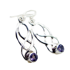 Amethyst-Korean-Audrey-multiple-Dangle-Purple-925-Silver-Earring