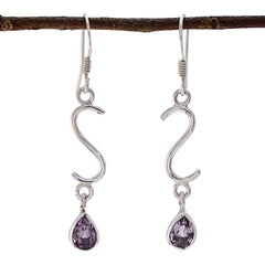Amethyst-German-Isla-multiple-Dangle-Purple-Silver-Earring
