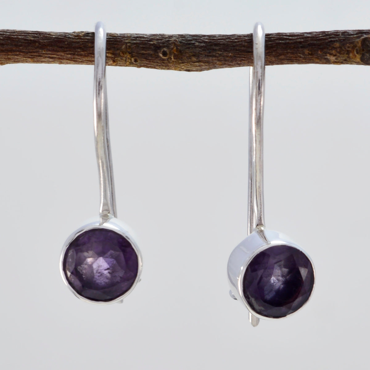 Amethyst-Mexican-Bianca-multiple-Dangle-Purple-925-Sterling-Silver-Earring