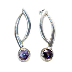Amethyst-Australian-Camila-multiple-Stud-Purple-925-Sterling-Silver-Earring