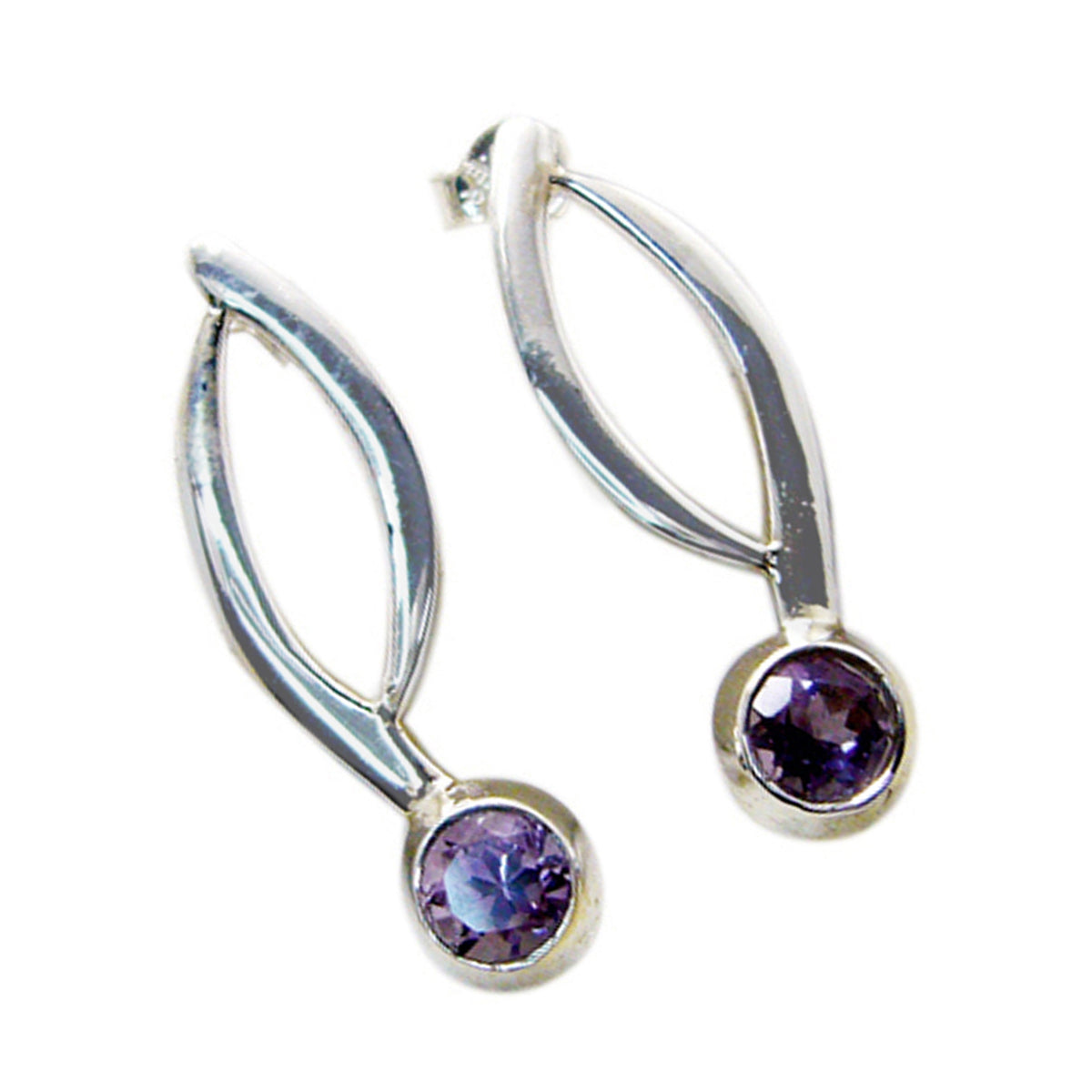 Amethyst-Australian-Camila-multiple-Stud-Purple-925-Sterling-Silver-Earring