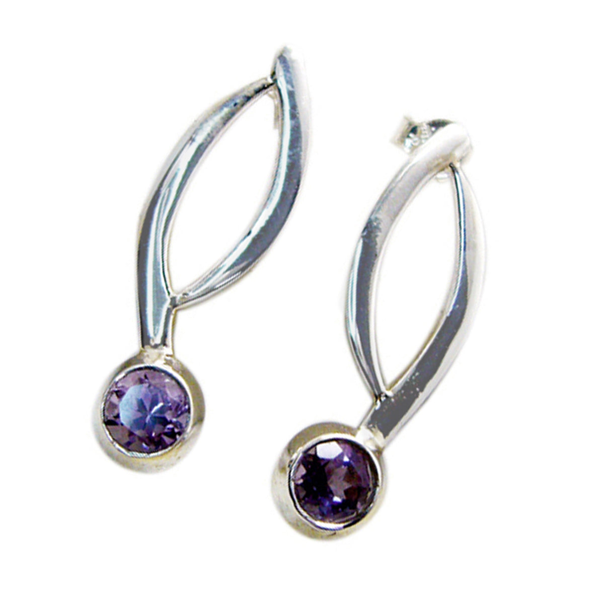 Amethyst-Australian-Camila-multiple-Stud-Purple-925-Sterling-Silver-Earring
