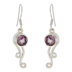 Amethyst-Korean-Nella-multiple-Dangle-Purple-Sterling-Silver-Earring