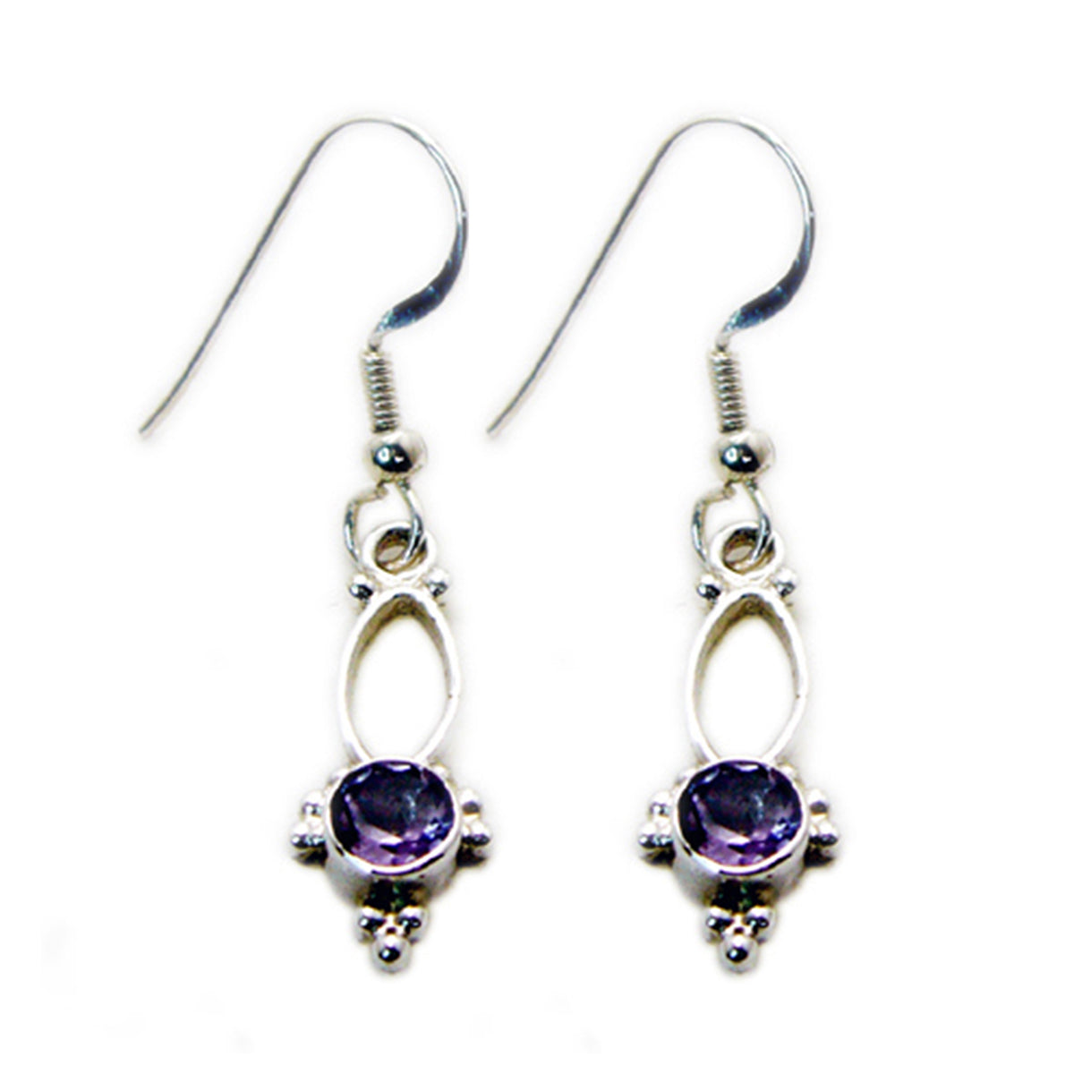 Amethyst-African-Clara-multiple-Dangle-Purple-92.5-Silver-Earring