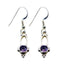 Amethyst-African-Clara-multiple-Dangle-Purple-92.5-Silver-Earring