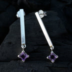 Amethyst-Turkish-Mila-Solitaire-Stud-Purple-Sterling-Silver-Earring