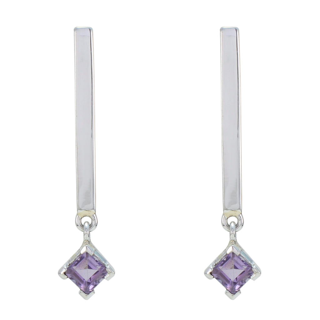 Amethyst-Turkish-Mila-Solitaire-Stud-Purple-Sterling-Silver-Earring