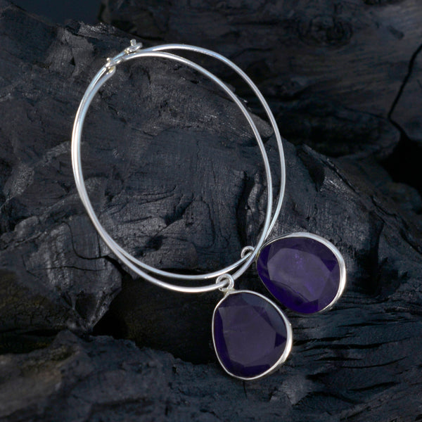 Amethyst-Russian-Eleanor-multiple-Dangle-Purple-925-Silver-Earring