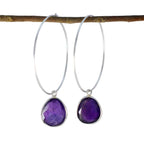 Amethyst-Russian-Eleanor-multiple-Dangle-Purple-925-Silver-Earring