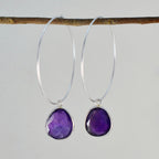 Amethyst-Russian-Eleanor-multiple-Dangle-Purple-925-Silver-Earring