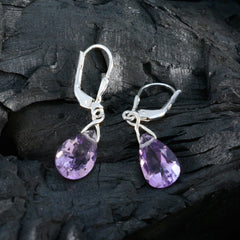 Amethyst-Egyptian-Eliza-multiple-Dangle-Purple-925-Sterling-Silver-Earring