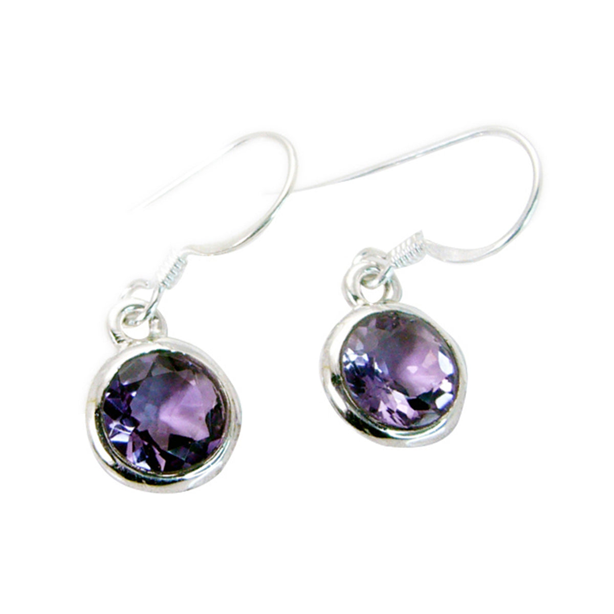 Amethyst-Japanese-Emilia-Solitaire-Dangle-Purple-925-Silver-Earring
