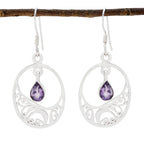 Amethyst-Italian-Emma-Solitaire-Dangle-Purple-Sterling-Silver-Earring