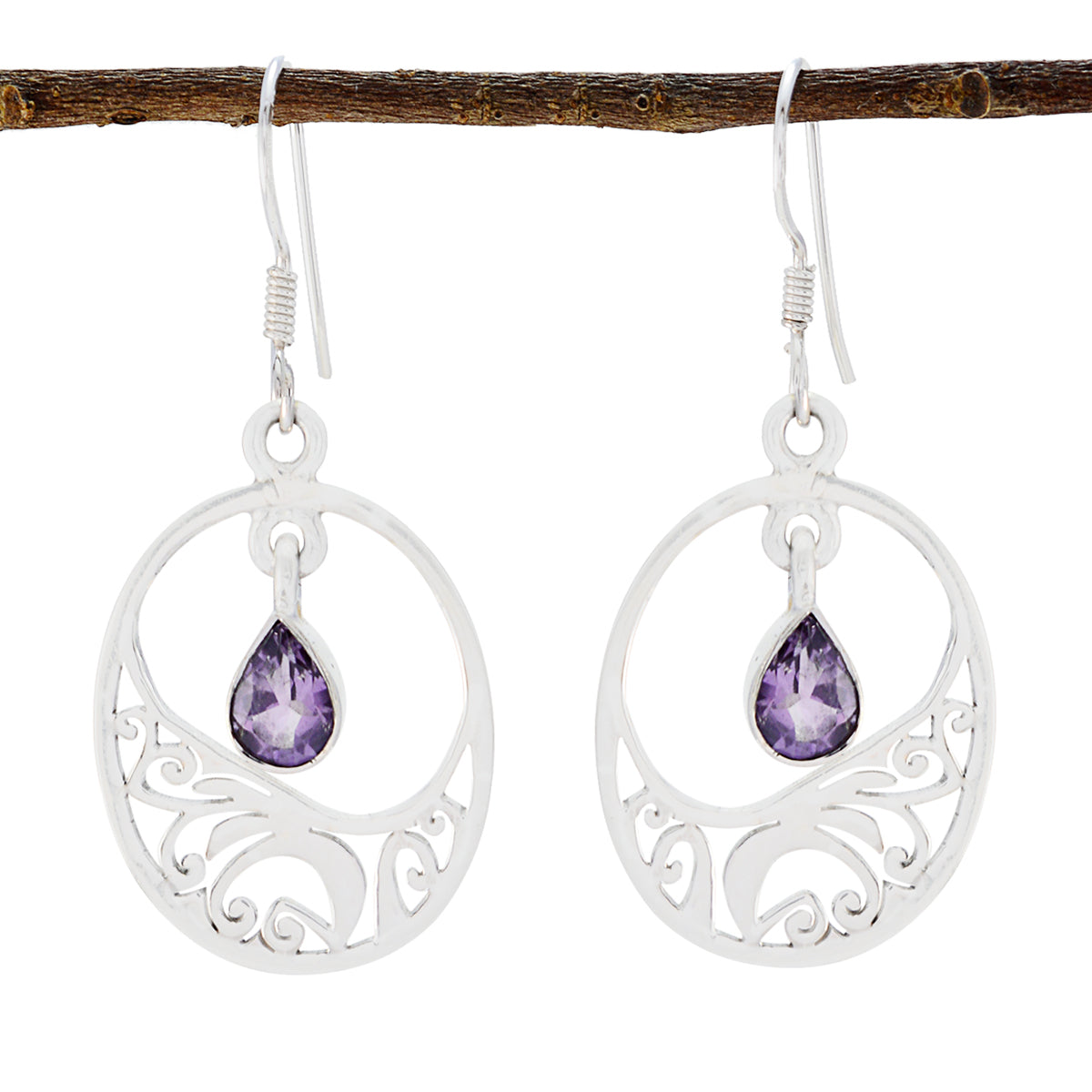 Amethyst-Italian-Emma-Solitaire-Dangle-Purple-Sterling-Silver-Earring