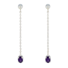Amethyst-Mexican-Evelyn-Solitaire-Stud-Purple-92.5-Silver-Earring