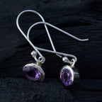 Amethyst-Australian-Agnes-Solitaire-Dangle-Purple-Silver-Earring