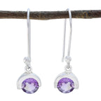 Amethyst-Australian-Agnes-Solitaire-Dangle-Purple-Silver-Earring
