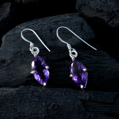 Amethyst-Latin-American-Giulia-Solitaire-Dangle-Purple-925-Sterling-Silver-Earring