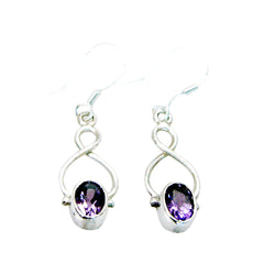 Amethyst-Moroccan-Harper-Solitaire-Dangle-Purple-92.5-Silver-Earring