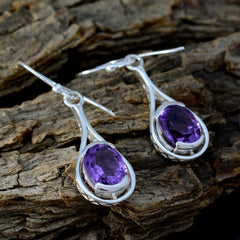 Amethyst-Korean-Ines-Solitaire-Dangle-Purple-92.5-Silver-Earring