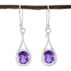 Amethyst-Korean-Ines-Solitaire-Dangle-Purple-92.5-Silver-Earring