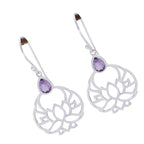 Amethyst-Turkish-Isabel-Solitaire-Dangle-Purple-92.5-Silver-Earring