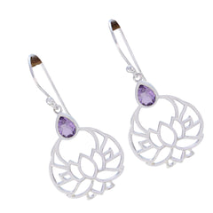 Amethyst-Turkish-Isabel-Solitaire-Dangle-Purple-92.5-Silver-Earring