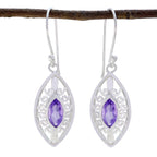 Amethyst-Italian-Isabella-Solitaire-Dangle-Purple-92.5-Silver-Earring