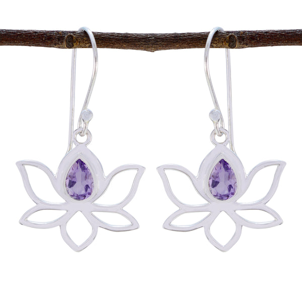 Amethyst-Middle-Eastern-Isabelle-Solitaire-Dangle-Purple-Sterling-Silver-Earring