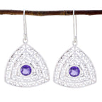 Amethyst-Australian-Ivy-Solitaire-Dangle-Purple-925-Sterling-Silver-Earring