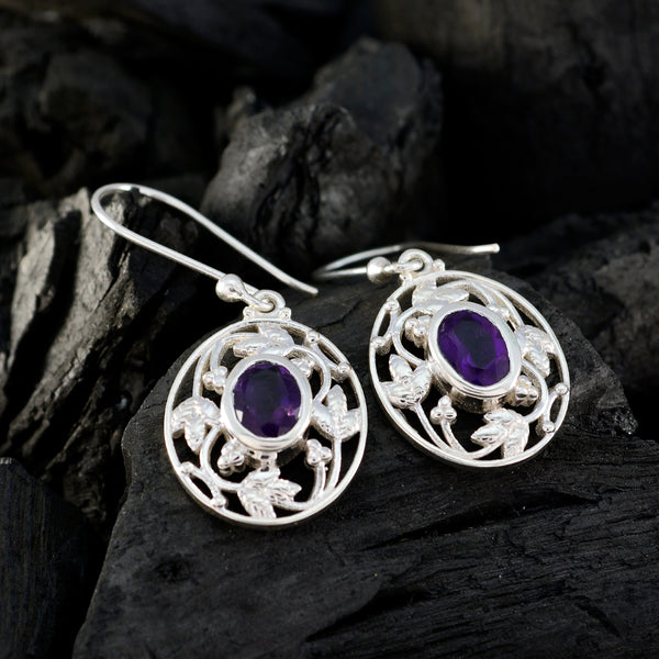 Amethyst-Japanese-Isabel-Solitaire-Dangle-Purple-925-Silver-Earring