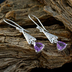 Amethyst-African-Kennedy-Solitaire-Dangle-Purple-Silver-Earring