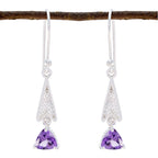 Amethyst-African-Kennedy-Solitaire-Dangle-Purple-Silver-Earring